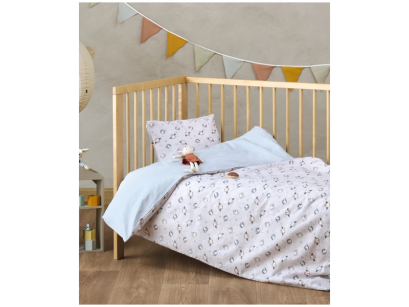 KENTIA Duviri Σεντόνι Κούνιας Σετ 3 Τεμ 2(120Χ170)+(30Χ40) 0039452 KENTIA Duviri Σεντόνι Κούνιας Σετ 3 Τεμ 2(120Χ170)+(30Χ40) 0039452
