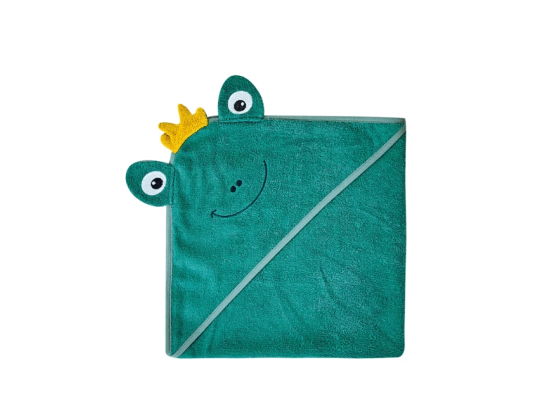 KENTIA Froggy Πετσέτα με Κουκούλα (75Χ75) 0039616 KENTIA Froggy Πετσέτα με Κουκούλα (75Χ75) 0039616