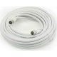 SBOX RF-10 Καλώδιο Κεραίας Coax male - Coax female Λευκό 10m 0039941 SBOX RF-10 Καλώδιο Κεραίας Coax male - Coax female Λευκό 10m 0039941