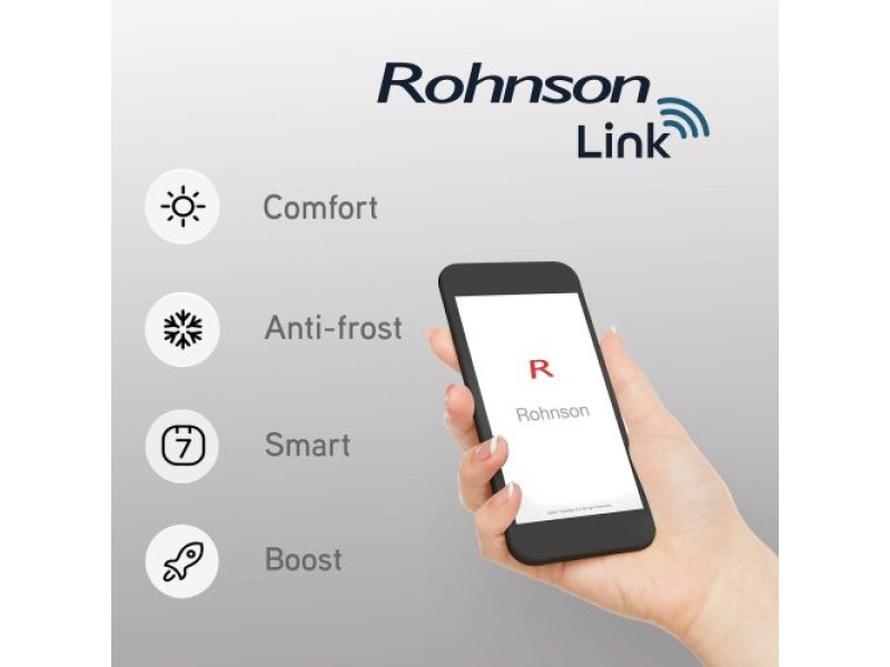 ROHNSON R-2511-23 Καλοριφέρ Λαδιού με 11 φέτες 2500W 0039980 ROHNSON R-2511-23 Καλοριφέρ Λαδιού με 11 φέτες 2500W 0039980