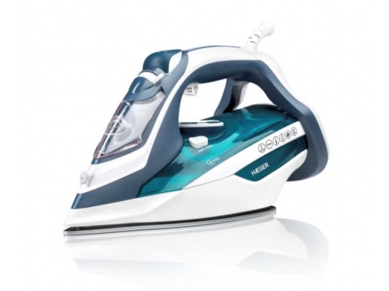 HAEGER SI-280.012B Σίδερο Ατμού 2800W -45 gr/min - 360 ml 0040055 HAEGER SI-280.012B Σίδερο Ατμού 2800W -45 gr/min - 360 ml 0040055