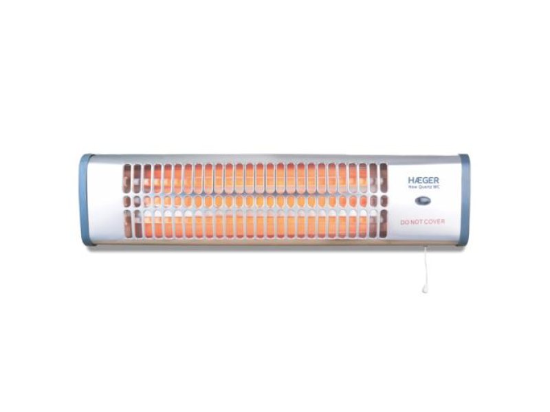 HAEGER BH-120.003A Νew Quartz WC Θερμάστρα Αλογόνου Μπάνιου 1200W 0040056 HAEGER BH-120.003A Νew Quartz WC Θερμάστρα Αλογόνου Μπάνιου 1200W 0040056