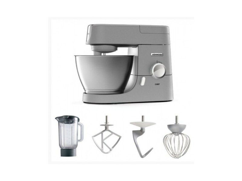 KENWOOD CHEF KVC3110S Κουζινομηχανή 1000W με Ανοξείδωτο Κάδο 4.6lt Ασημί 0040120 KENWOOD CHEF KVC3110S Κουζινομηχανή 1000W με Ανοξείδωτο Κάδο 4.6lt Ασημί 0040120