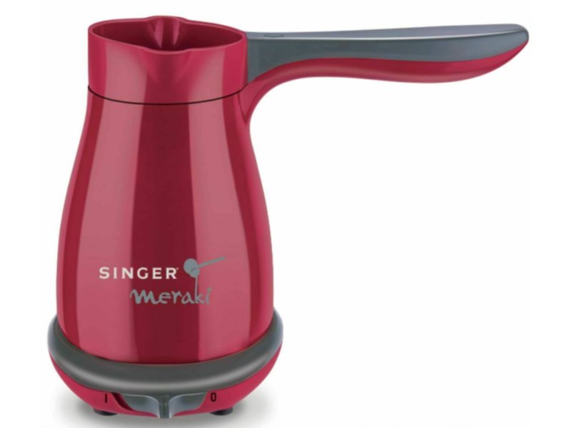 SINGER MERAKI RD Ηλεκτρικό Μπρίκι 550W με Χωρητικότητα 330ml Κόκκινο 0040163 SINGER MERAKI RD Ηλεκτρικό Μπρίκι 550W με Χωρητικότητα 330ml Κόκκινο 0040163