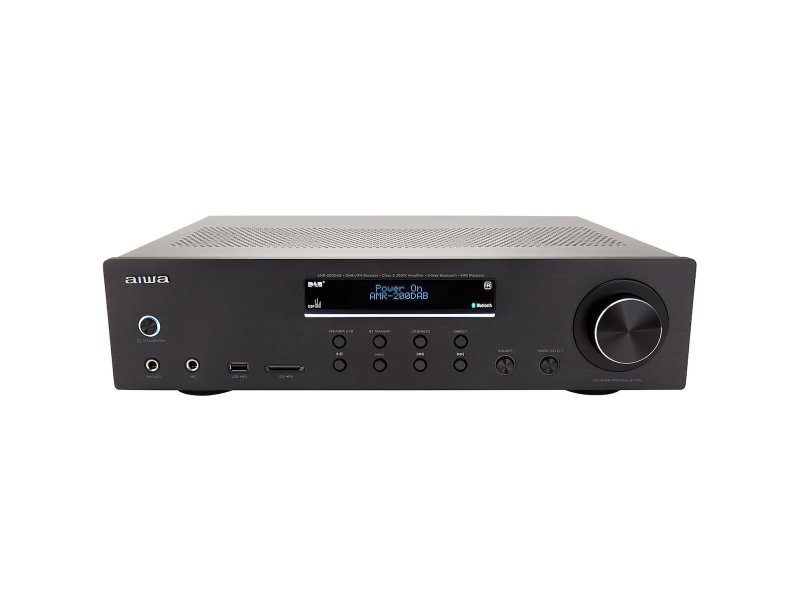 AIWA AMR-200DAB/BK Τελικός Ενισχυτής Hi-Fi Stereo 100W/4Ω Μαύρος 0040222 AIWA AMR-200DAB/BK Τελικός Ενισχυτής Hi-Fi Stereo 100W/4Ω Μαύρος 0040222