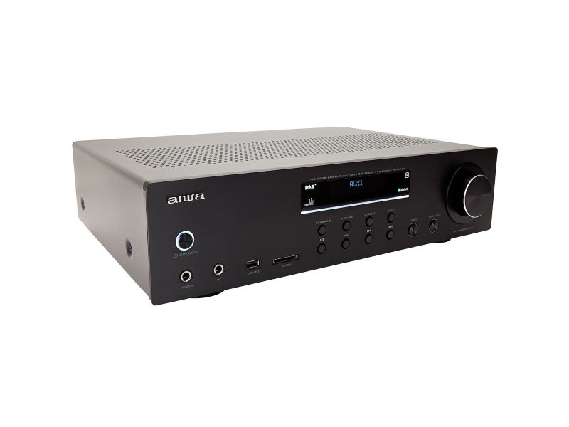 AIWA AMR-200DAB/BK Τελικός Ενισχυτής Hi-Fi Stereo 100W/4Ω Μαύρος 0040222 AIWA AMR-200DAB/BK Τελικός Ενισχυτής Hi-Fi Stereo 100W/4Ω Μαύρος 0040222