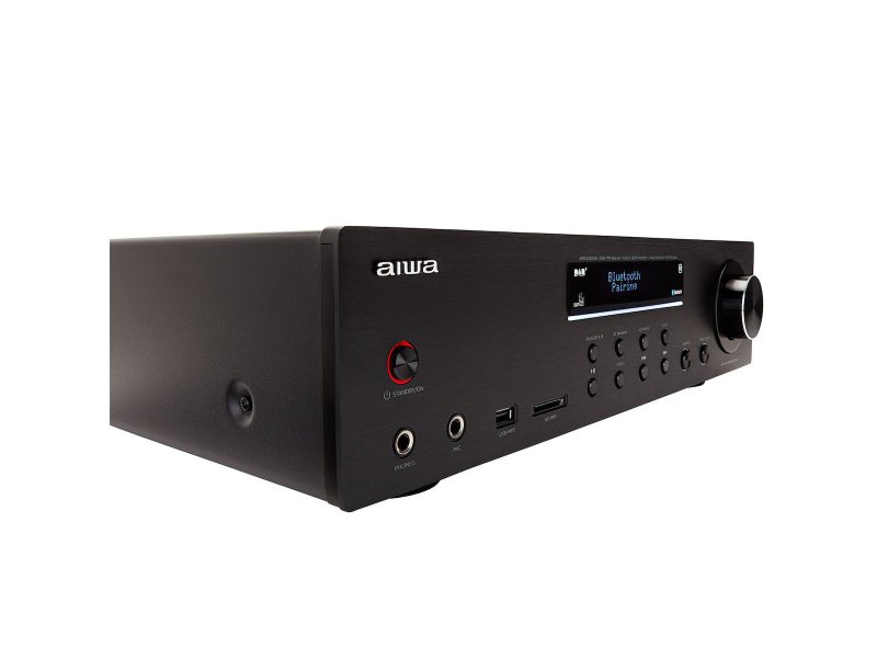 AIWA AMR-200DAB/BK Τελικός Ενισχυτής Hi-Fi Stereo 100W/4Ω Μαύρος 0040222 AIWA AMR-200DAB/BK Τελικός Ενισχυτής Hi-Fi Stereo 100W/4Ω Μαύρος 0040222