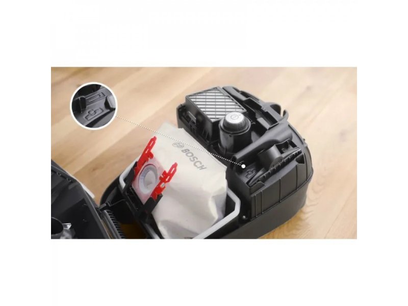 BOSCH BGL41SIL1H Ηλεκτρική Σκούπα 700W με Σακούλα 4lt Λευκή 0040322 BOSCH BGL41SIL1H Ηλεκτρική Σκούπα 700W με Σακούλα 4lt Λευκή 0040322