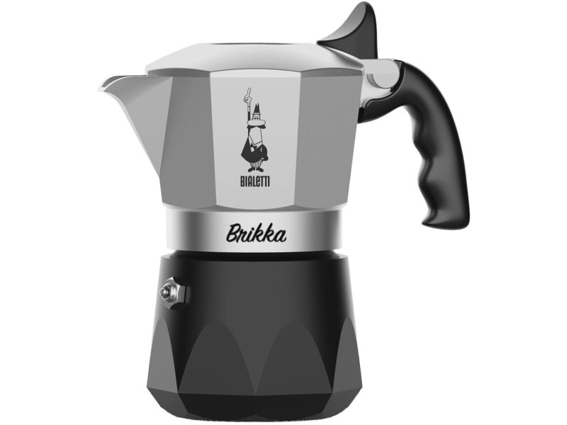 BIALETTI Brikka Silver (New Model 2023) Καφετιέρα με ΝΕΟ Μηχανισμό για Καϊμάκι 2 μερίδων (0007312) 0040336 BIALETTI Brikka Silver (New Model 2023) Καφετιέρα με ΝΕΟ Μηχανισμό για Καϊμάκι 2 μερίδων (0007312) 0040336