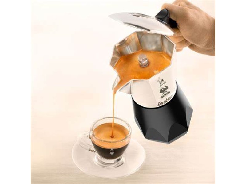 BIALETTI Brikka Silver (New Model 2023) Καφετιέρα με ΝΕΟ Μηχανισμό για Καϊμάκι 2 μερίδων (0007312) 0040336 BIALETTI Brikka Silver (New Model 2023) Καφετιέρα με ΝΕΟ Μηχανισμό για Καϊμάκι 2 μερίδων (0007312) 0040336