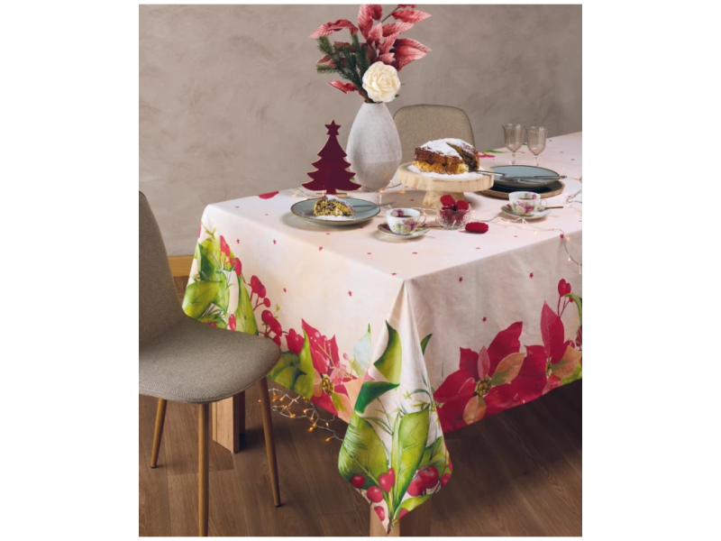 KENTIA Snow 2426 Τραπεζομάντηλο 160Χ230 0040350 KENTIA Snow 2426 Τραπεζομάντηλο 160Χ230 0040350