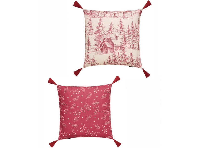 KENTIA Snow 2419 Μαξιλαροθήκη Διακοσμητική (50Χ50) Σετ 2 Τεμ 0040364 KENTIA Snow 2419 Μαξιλαροθήκη Διακοσμητική (50Χ50) Σετ 2 Τεμ 0040364