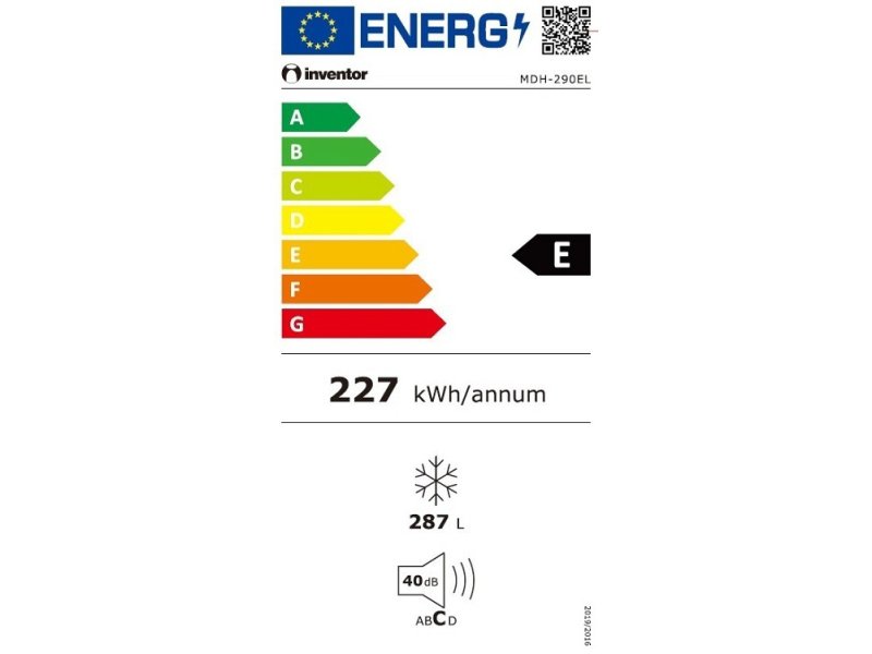 INVENTOR MDH-290EL Καταψύκτης Μπαούλο 287lt 0040512 INVENTOR MDH-290EL Καταψύκτης Μπαούλο 287lt 0040512