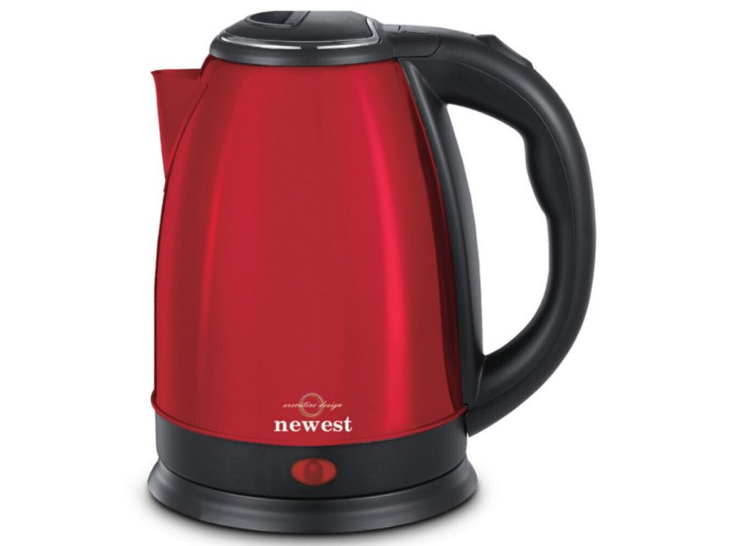 NEWEST HHB-2034 Βραστήρας 1.8lt 1500W Κόκκινος 0040540 NEWEST HHB-2034 Βραστήρας 1.8lt 1500W Κόκκινος 0040540