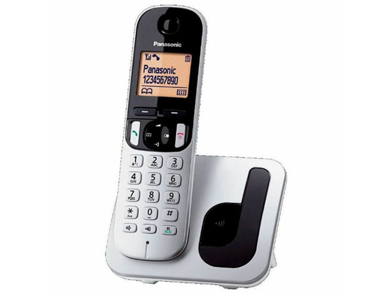 PANASONIC KX-TGC210SPS Ψηφιακό Ασύρματο Σταθερό Τηλέφωνο Ασημί 0040569 PANASONIC KX-TGC210SPS Ψηφιακό Ασύρματο Σταθερό Τηλέφωνο Ασημί 0040569