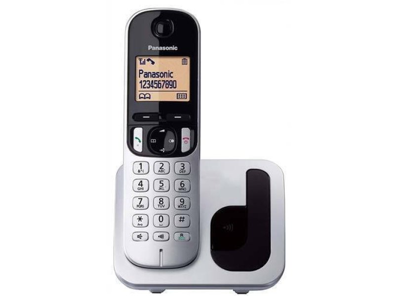 PANASONIC KX-TGC210SPS Ψηφιακό Ασύρματο Σταθερό Τηλέφωνο Ασημί 0040569 PANASONIC KX-TGC210SPS Ψηφιακό Ασύρματο Σταθερό Τηλέφωνο Ασημί 0040569
