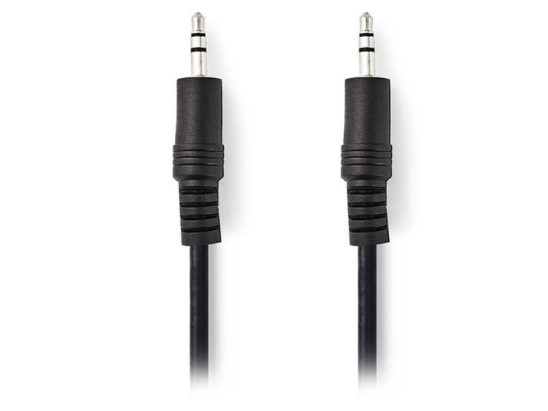 NEDIS CAGL22000BK15 Καλώδιο ήχου 3,5mm αρσ. Stereo - 3,5mm αρσ. Stereo, 1.50m σε μαύρο χρώμα. 0040634 NEDIS CAGL22000BK15 Καλώδιο ήχου 3,5mm αρσ. Stereo - 3,5mm αρσ. Stereo, 1.50m σε μαύρο χρώμα. 0040634