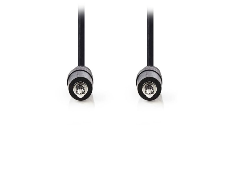NEDIS CAGL22000BK15 Καλώδιο ήχου 3,5mm αρσ. Stereo - 3,5mm αρσ. Stereo, 1.50m σε μαύρο χρώμα. 0040634 NEDIS CAGL22000BK15 Καλώδιο ήχου 3,5mm αρσ. Stereo - 3,5mm αρσ. Stereo, 1.50m σε μαύρο χρώμα. 0040634