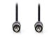 NEDIS CAGL22000BK15 Καλώδιο ήχου 3,5mm αρσ. Stereo - 3,5mm αρσ. Stereo, 1.50m σε μαύρο χρώμα. 0040634 NEDIS CAGL22000BK15 Καλώδιο ήχου 3,5mm αρσ. Stereo - 3,5mm αρσ. Stereo, 1.50m σε μαύρο χρώμα. 0040634