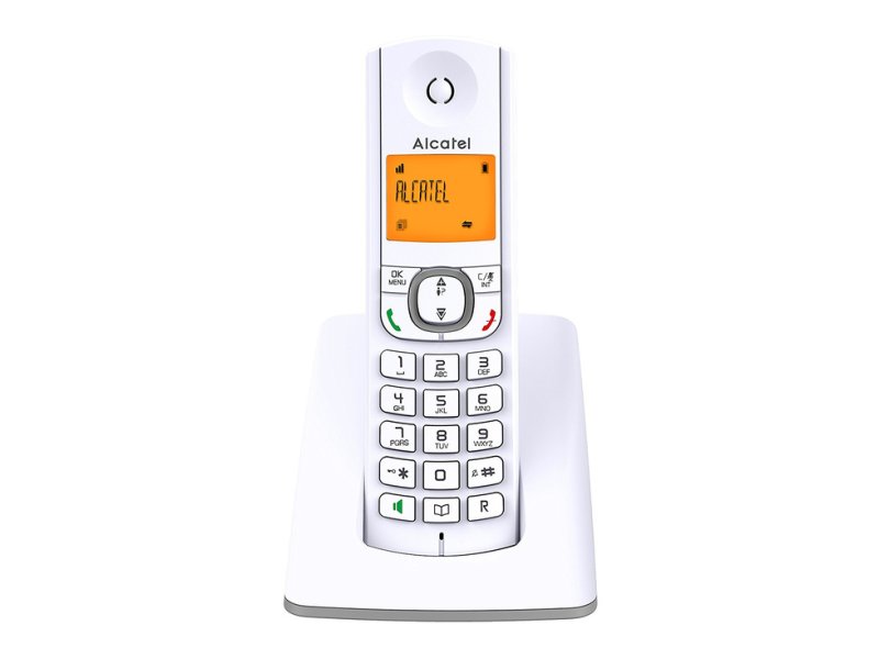 ALCATEL F530 Ασύρματο Τηλέφωνο με Aνοιχτή Aκρόαση Λευκό/Γκρι (1 ακουστικό) 0040702 ALCATEL F530 Ασύρματο Τηλέφωνο με Aνοιχτή Aκρόαση Λευκό/Γκρι (1 ακουστικό) 0040702