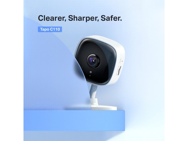 TP-LINK TAPO C110 v2.2 IP Κάμερα Παρακολούθησης Wi-Fi Full HD 1080p με Αμφίδρομη Επικοινωνία 0040749 TP-LINK TAPO C110 v2.2 IP Κάμερα Παρακολούθησης Wi-Fi Full HD 1080p με Αμφίδρομη Επικοινωνία 0040749