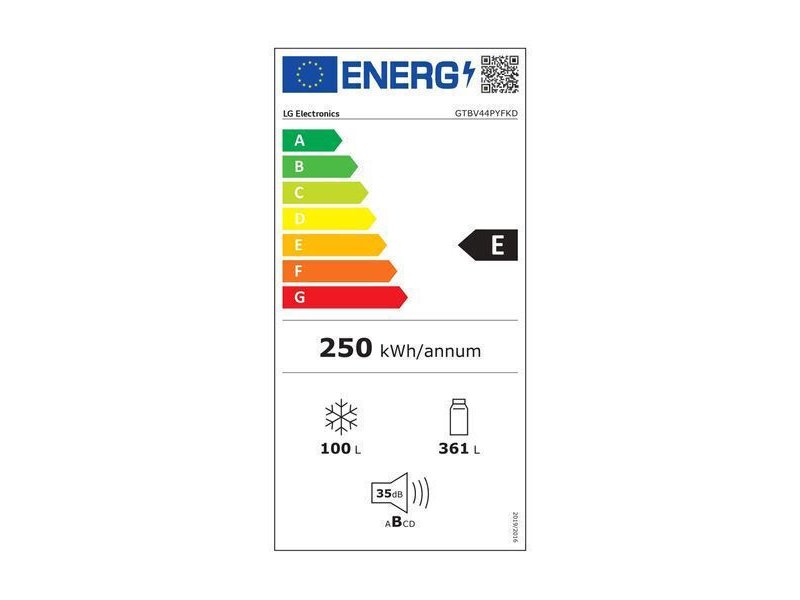 LG GTBV44PYFKD Ψυγείο Δίπορτο 461lt Total NoFrost Υ184.5xΠ70xΒ72.5εκ. Inox 0040859 LG GTBV44PYFKD Ψυγείο Δίπορτο 461lt Total NoFrost Υ184.5xΠ70xΒ72.5εκ. Inox 0040859
