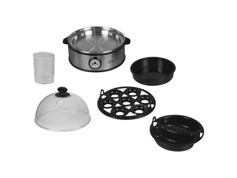 LIFE 7EGGS 221-0125 Βραστήρας αυγών 7 θέσεων, 360W 0040929 LIFE 7EGGS 221-0125 Βραστήρας αυγών 7 θέσεων, 360W 0040929