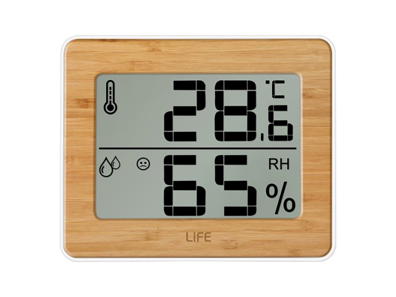 LIFE Gem Bamboo Edition 221-0059 Ψηφιακό Θερμόμετρο και Υγρόμετρο Εσωτερικού Χώρου 0040935 LIFE Gem Bamboo Edition 221-0059 Ψηφιακό Θερμόμετρο και Υγρόμετρο Εσωτερικού Χώρου 0040935