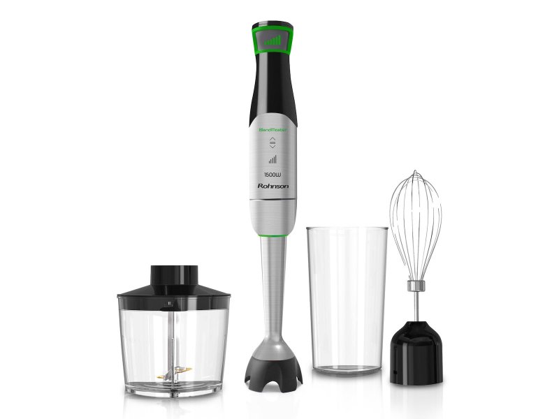 ROHNSON R-5750 BlendMaster Ραβδομπλέντερ με Ανοξείδωτη Ράβδο 1500W Ασημί 0040975 ROHNSON R-5750 BlendMaster Ραβδομπλέντερ με Ανοξείδωτη Ράβδο 1500W Ασημί 0040975
