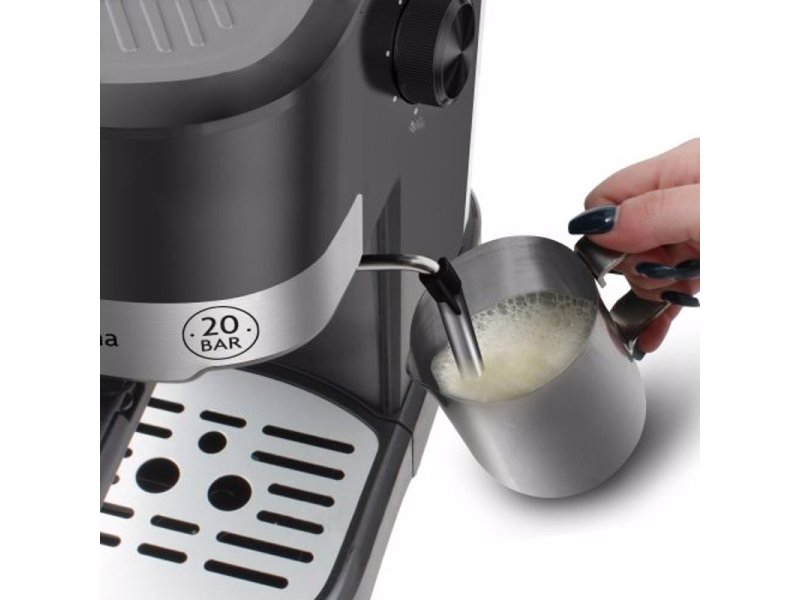 Rohnson Modena R-98012 Μηχανή Espresso 1100W Πίεσης 20bar Μαύρη 0040985 Rohnson Modena R-98012 Μηχανή Espresso 1100W Πίεσης 20bar Μαύρη 0040985
