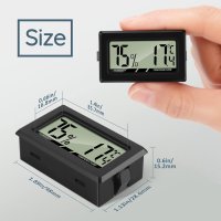THLEVEL 188193 Mini Υγρόμετρο για Βρεφικό Δωμάτιο/Γραφείο/ Σαλόνι 0041014