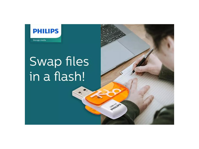 PHILIPS Vivid Edition 128GB USB3.0 USB Flash Drive 0041015 PHILIPS Vivid Edition 128GB USB3.0 USB Flash Drive 0041015