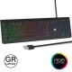 LAMTECH LAM113058 Rainbow Gaming Ενσύρματο Πληκτρολόγιο με RGB φωτισμό 0041019 LAMTECH LAM113058 Rainbow Gaming Ενσύρματο Πληκτρολόγιο με RGB φωτισμό 0041019