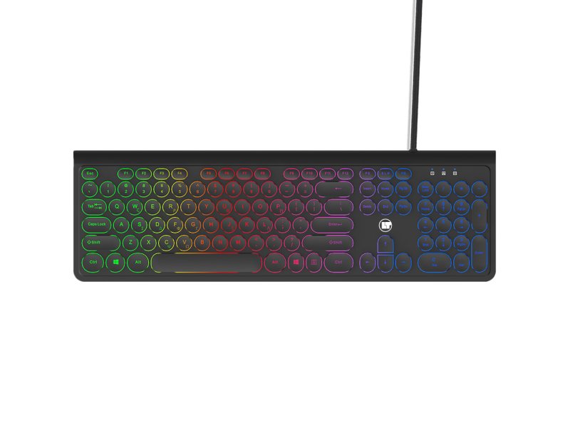 LAMTECH LAM113058 Rainbow Gaming Ενσύρματο Πληκτρολόγιο με RGB φωτισμό 0041019 LAMTECH LAM113058 Rainbow Gaming Ενσύρματο Πληκτρολόγιο με RGB φωτισμό 0041019