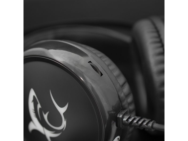WHITE SHARK GH-1947 Margay On Ear Gaming Headset with Connection 2x3.5mm / USB 0041022 WHITE SHARK GH-1947 Margay On Ear Gaming Headset with Connection 2x3.5mm / USB 0041022