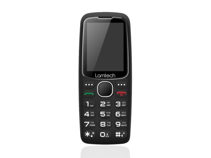 LAMTECH LAM114437 TINY L II με Dock Dual SIM Mobile (μεγάλα κουμπιά) Μαύρο 0041023 LAMTECH LAM114437 TINY L II με Dock Dual SIM Mobile (μεγάλα κουμπιά) Μαύρο 0041023