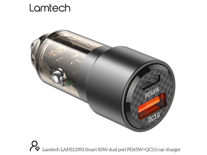 LAMTECH LAM113393 Φορτιστής Αυτοκινήτου με θύρα USB 0041025 LAMTECH LAM113393 Φορτιστής Αυτοκινήτου με θύρα USB 0041025