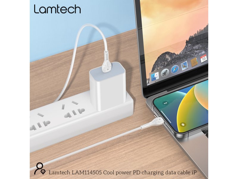 LAMTECH LAM114505 Καλώδιο Φόρτισης και Δεδομένων USB Type-C - 1m 0041026 LAMTECH LAM114505 Καλώδιο Φόρτισης και Δεδομένων USB Type-C - 1m 0041026