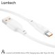 LAMTECH LAM114529 Καλώδιο Φόρτισης και Δεδομένων USB-C - 1m - 100W - Λευκό 0041027 LAMTECH LAM114529 Καλώδιο Φόρτισης και Δεδομένων USB-C - 1m - 100W - Λευκό 0041027