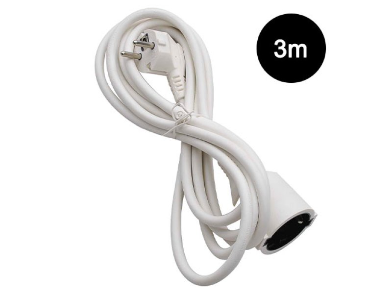 LAMTECH LAM111900 Μπαλαντέζα Προέκταση Καλωδίου με Μήκος 3m Λευκή 0041038 LAMTECH LAM111900 Μπαλαντέζα Προέκταση Καλωδίου με Μήκος 3m Λευκή 0041038