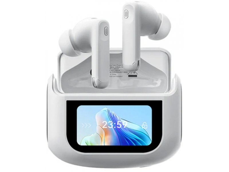 BLACKVIEW AIRBUDS12-W Bluetooth Handsfree Earphones with Sweat Resistance and Charging Case White 0041040 BLACKVIEW AIRBUDS12-W Bluetooth Handsfree Earphones with Sweat Resistance and Charging Case White 0041040