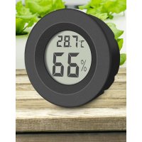 VAIKBY Mini ?SB-122 Ψηφιακό Θερμόμετρο-Υγρόμετρο Στρόγγυλο 0041053