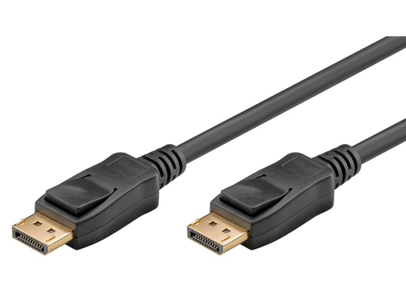 GOOBAY 61699 Cable DisplayPort male - DisplayPort male 5m Μαύρο 0041064 GOOBAY 61699 Cable DisplayPort male - DisplayPort male 5m Μαύρο 0041064