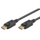 GOOBAY 61699 Cable DisplayPort male - DisplayPort male 5m Μαύρο 0041064 GOOBAY 61699 Cable DisplayPort male - DisplayPort male 5m Μαύρο 0041064