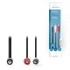 NEDIS CAGB22200BK10 Καλώδιο ήχου 3.5mm Stereo αρσ. - 2x RCA αρσ., 1.00m 0041080 NEDIS CAGB22200BK10 Καλώδιο ήχου 3.5mm Stereo αρσ. - 2x RCA αρσ., 1.00m 0041080