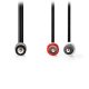 NEDIS CAGB22200BK10 Καλώδιο ήχου 3.5mm Stereo αρσ. - 2x RCA αρσ., 1.00m 0041080 NEDIS CAGB22200BK10 Καλώδιο ήχου 3.5mm Stereo αρσ. - 2x RCA αρσ., 1.00m 0041080