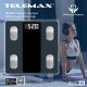 TELEMAX SMART FG263LB Ζυγαριά Μπάνιου με Λιπομέτρηση και Mobile App 0041106 TELEMAX SMART FG263LB Ζυγαριά Μπάνιου με Λιπομέτρηση και Mobile App 0041106