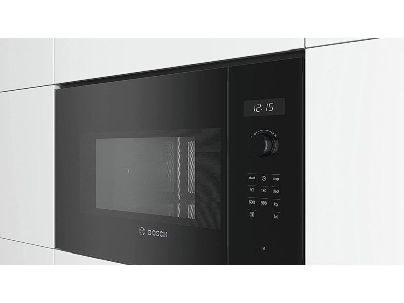 BOSCH BFL554MB0 Εντοιχιζόμενος Φούρνος Μικροκυμάτων 25lt Μαύρος 0041173 BOSCH BFL554MB0 Εντοιχιζόμενος Φούρνος Μικροκυμάτων 25lt Μαύρος 0041173
