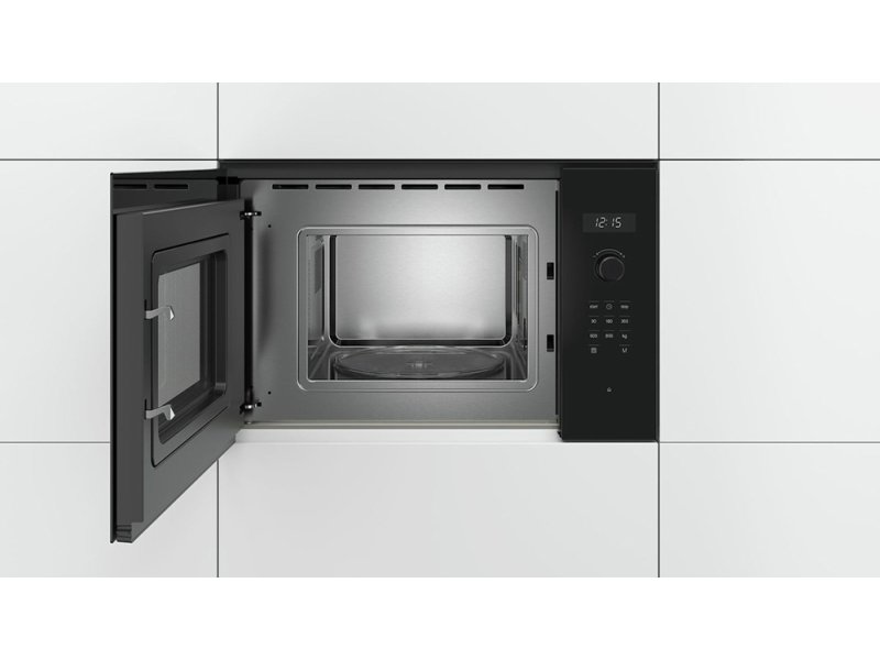 BOSCH BFL554MB0 Εντοιχιζόμενος Φούρνος Μικροκυμάτων 25lt Μαύρος 0041173 BOSCH BFL554MB0 Εντοιχιζόμενος Φούρνος Μικροκυμάτων 25lt Μαύρος 0041173