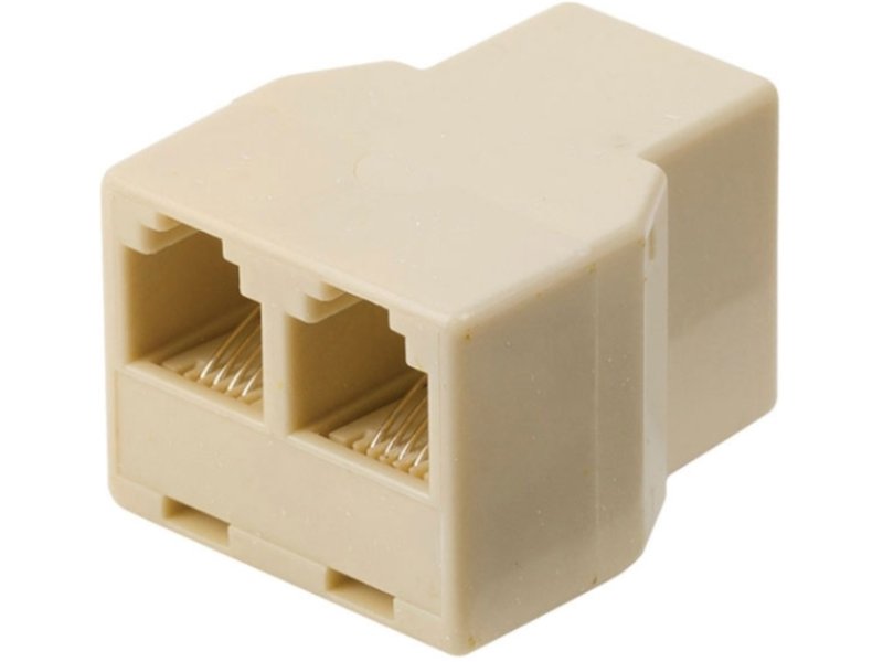 NEDIS TCGP90990IV Ταφ RJ11 6x4, 1 θηλ. - 2 θηλ. 0041213 NEDIS TCGP90990IV Ταφ RJ11 6x4, 1 θηλ. - 2 θηλ. 0041213